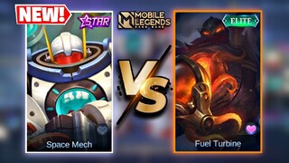 ATLAS STARLIGHT SKIN VS FUEL TURBINE SKIN COMPARISON | MLBB SKIN COMPARISON | MLBB NEW SKIN