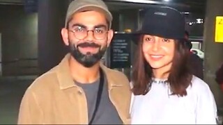 #Virushka 🥰 Anushka Sharma 😘 Virat Kohli 😍 Spotted At Mumbai Airport