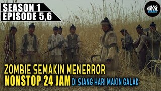 ZOMBIE SEMAKIN MENGANCAM 24 JAM | Alur cerita film KINGDOM S1 E5,6