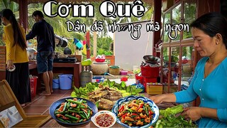 Bữa Cơm Dinh Dưỡng Với Các Món Ăn Quen Thuộc Của Người Nông Dân | HCL #247