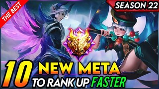 10 META HEROES MOBILE LEGENDS 2021 | SEASON 22 (PART II) - Mobile Legends Tier List