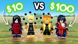 $10 vs $100 Lego Naruto Minifigs | Collection Update | Unofficial