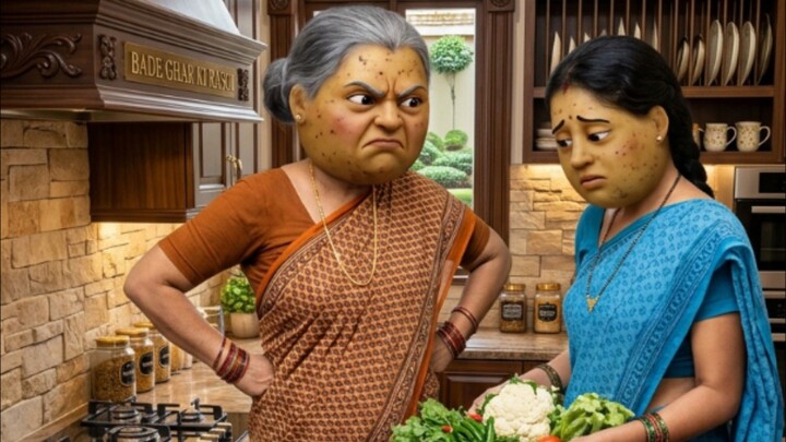 saas bahu ki ladai
