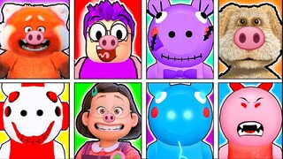 UNLOCKING *ALL NEW* ROBLOX FIND THE PIGGY MORPHS!? (ALL PIGGY MORPHS UNLOCKED!)