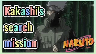 Kakashi's search mission