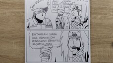 Cara Menggambar Anime Jiraiya dan Kakashi Hatake Membicarakan Tentang Malaikat Pencari Ruko Kosong