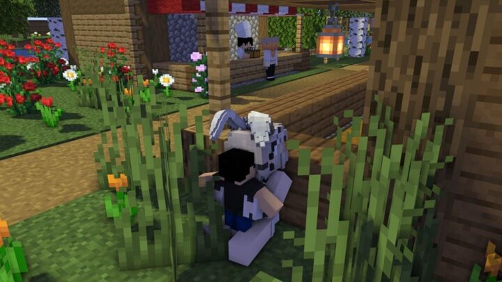 Sigiar sigma choose the right milk Cow Girl - minecraft animation
