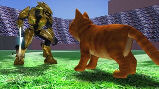 Halo 3 Elites VS. Garfield
