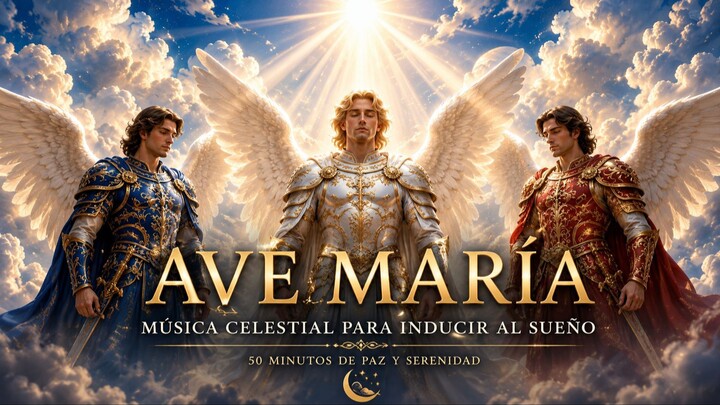 Ave María · Ángeles de Luz · Música Sagrada para Paz y Sueño Profundo (50 min)