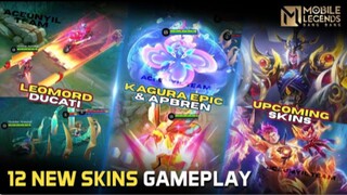 GAMEPLAY 12 SKIN BARU ! DUCATI LEOMORD, SKIN GRATIS AKAI, SL MARTIS & ZHASK,