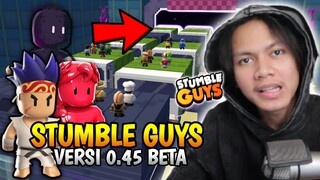 NEW BIG UPDATE STUMBLE GUYS 0.45 BETA ! 17 SKIN BARU,ANIMASI,EMOJI,EMOT SPECIAL, DAN MAP TERBARU...