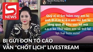 Bà Phương Hằng vẫn "chốt lịch" livestream sau khi bị Đàm Vĩnh Hưng gửi đơn tố cáo