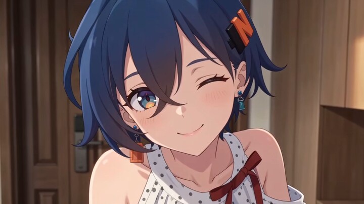 Ling: “Panas sekali~”