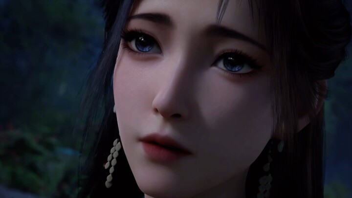 The emotional change in this look hits the soul directly, as if it has said everything.
