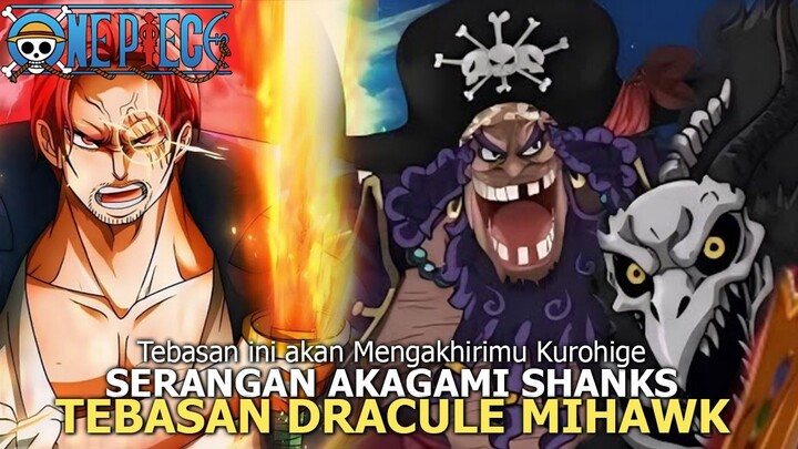 ONE PIECE TERBARU – KOMBO MEMATIKAN SHANKS & MIHAWK! KUROHIGE DI AMBANG KEHANCURAN