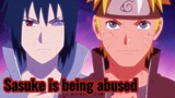 Sasuke is being abused