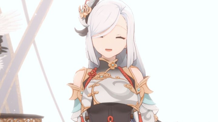 [4K / Genshin Impact MMD] Shen He/ Aku mencintaimu yang menyukai 105°C