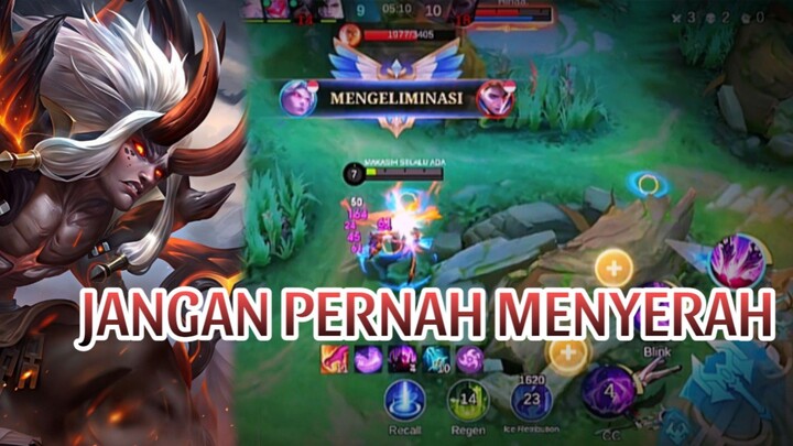 JANGAN PERNAH MENYERAH!!!