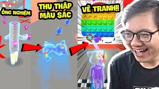 Sơn Đù Sở Hữu Ống Nghiệm Màu Sắc Thần Kì Trong Color Runner