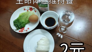 生命体征维持餐 2元