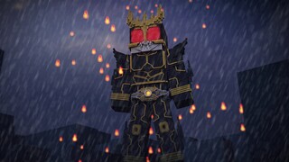 [Minecraft Animation] Watch! My transformation! Recreate the ultimate Kuuga transformation.