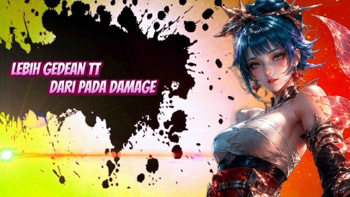LEBIH GEDE TT DARI PADA DAMAGE 🗿 ~EVERYONE MEME MLBB  JOIN THE BATTLE