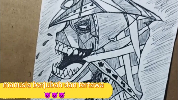 draw manusia berjubah 🔥🔥🔥🔥