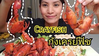 กินกุ้งเครย์ฟิช หรือ ล็อบสเตอร์น้ำจืด Crayfish กับตำขนมจีน กระเจี๊ยบสด EP.769/c.k.taylor