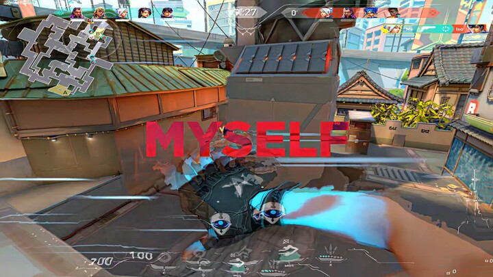 Bruno Mars - Talking To the moon [VALORANT Lyrics Video]