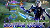 New Hero Aamon Gameplay , Brothers Combo With Gussion - Mobile Legends Bang Bang