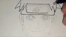 NARUTO 2 SPEED DRAWING #BESTOFBEST