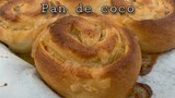 Easy Pan de coco recipe | young coconut bun recipe