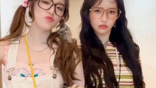 (G)I-DLE舒华小娟眼镜妹妹组Queencard挑战