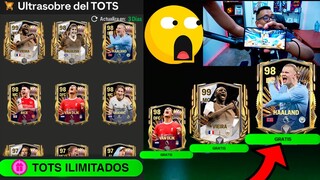 OTRO BUG!!! 🤑 ABRO SOBRES INFINITOS TOTS ASEGURADOS *Gratis* en FC 24 Mobile  *Super Pack Opening*