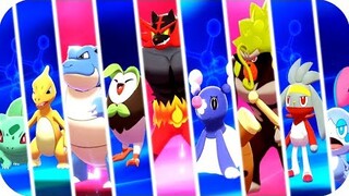 Pokémon Sword & Shield : All Starters Evolutions (HQ)