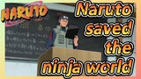 Naruto saved the ninja world