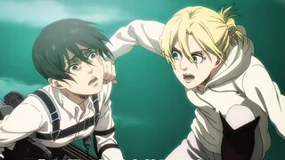 The first flying giant! Mikasa becomes a battle goddess, and deserter Annie returns to the battlefie