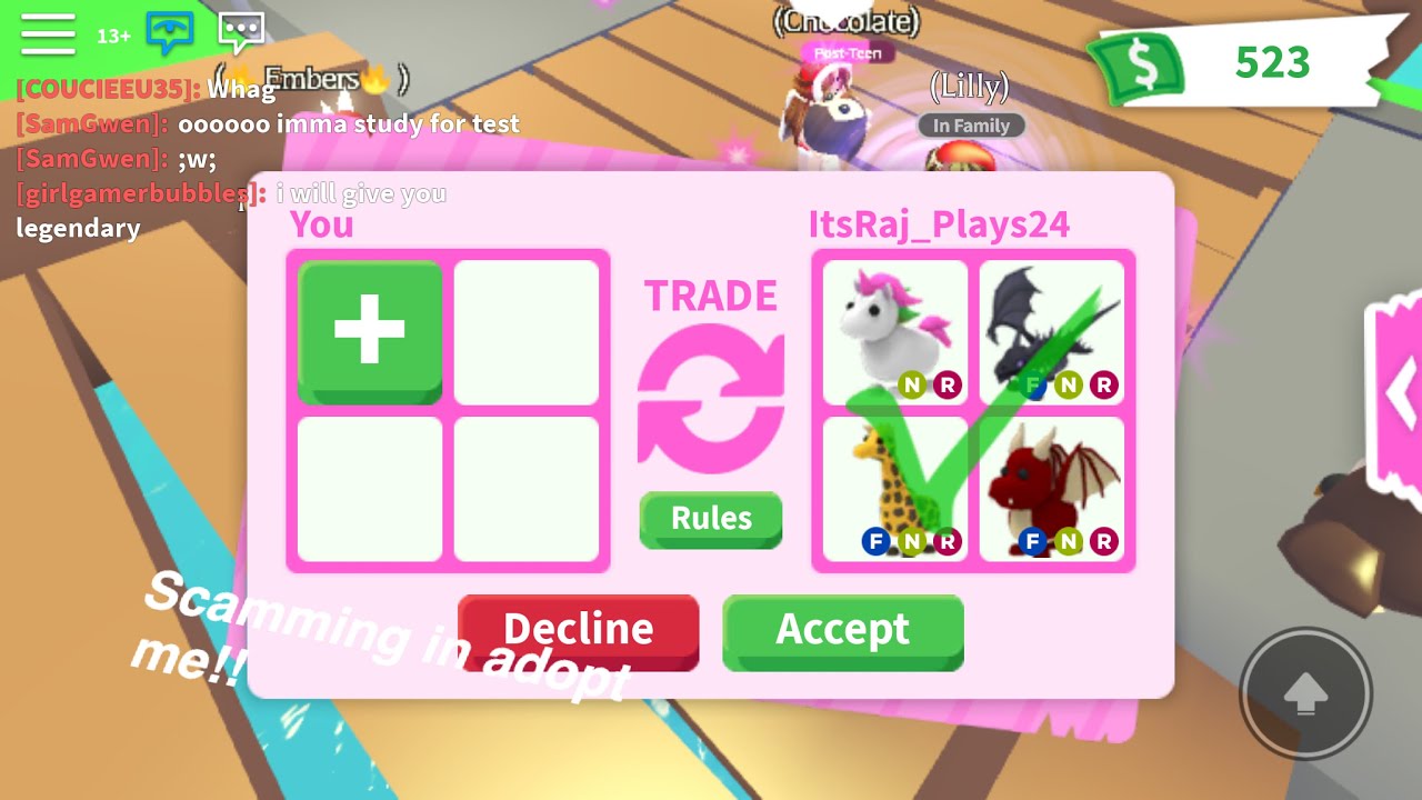 NO ONE Wanted To Trade Me Because I Was POOR In Adopt Me! (Roblox) -  Bilibili