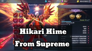 Hikari Hime, Alacrity and JOyCee  Basic Stats and Gears