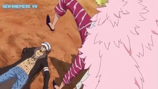 Mạng sống của Law nằm trong tay Doflamingo 🥺