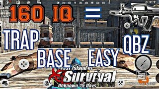 BEST BUNKER TRAP BASE!(EASY QBZ,IRON SET!) - PART 2(Last Day Rules Survival/Last Island Of Survival)