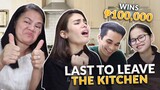 LAST TO LEAVE THE KITCHEN WINS 100K! | IVANA ALAWI