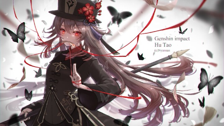 胡桃！不要穿别人的衣服哇！(@[]@!!)