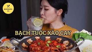 [Mukbang TV] - Bạch tuộc xào cay cùng thịt ba chỉ