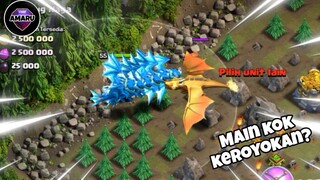 Ngadu ayam❌ , Ngadu Naga✅ || Clash of Clans Gameplay