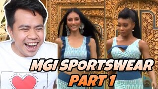 ATEBANG REACTION | MISS GRAND INTERNATIONAL 2022 SPORTSWEAR COMPETITION #mgi2022 PART 1