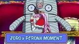 [ZORO x PERONA MOMENT] Zoro kena hantu nya Perona #Part.2