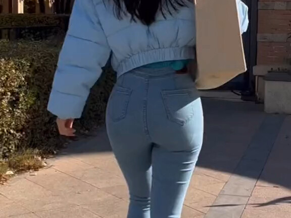 173 Cô Gái Hắc Long Giang Tập 81 ~ Quần Jeans có mông đẹp và mông đẹp, ảnh chụp đường phố của phần l