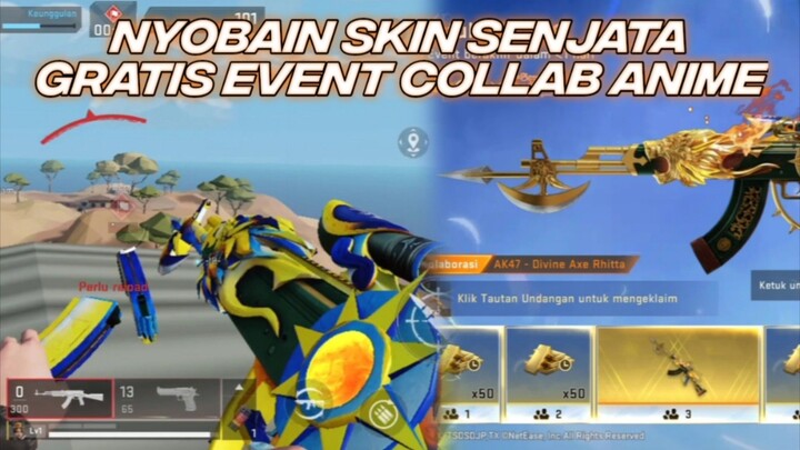 Review Skin Senjata Gratis Hadiah Undang Teman Special Collab Anime Seven Deadly Sins
