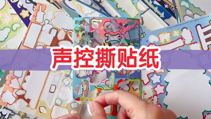 สติกเกอร์ควบคุมเสียง｜ฉีกทีเดียว 100 แผ่น! สุดฟินสุดๆ!!